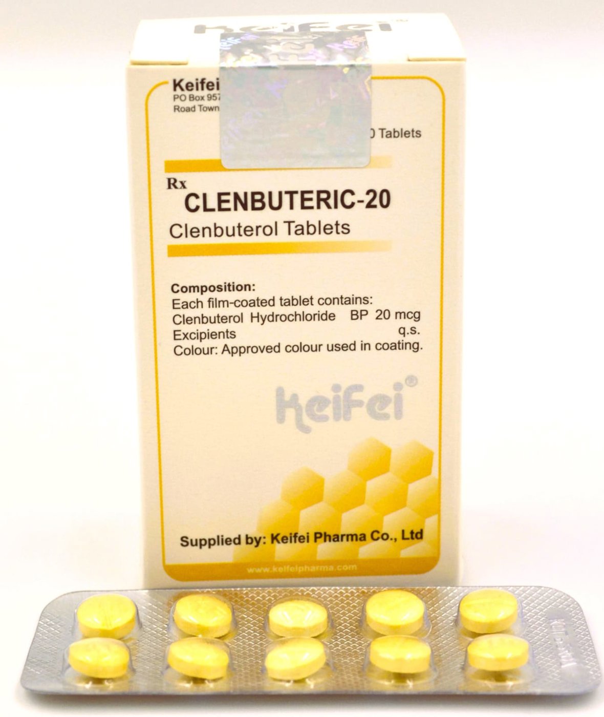 Keifei Clenbuterol Tabs