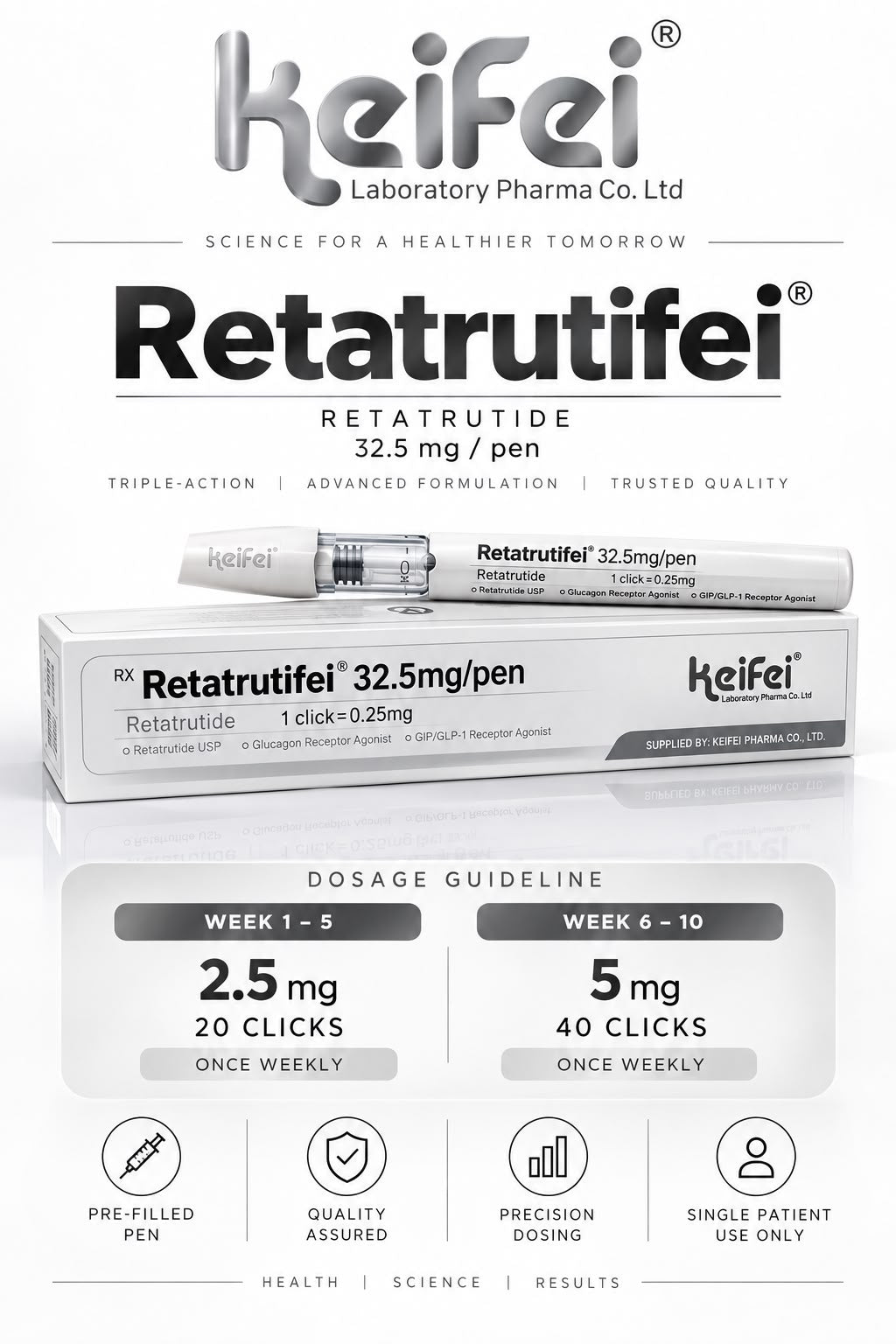 Keifei Retatrutide Pen 32.5