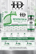 HD Labs Retatrutide Self Mix 64mg