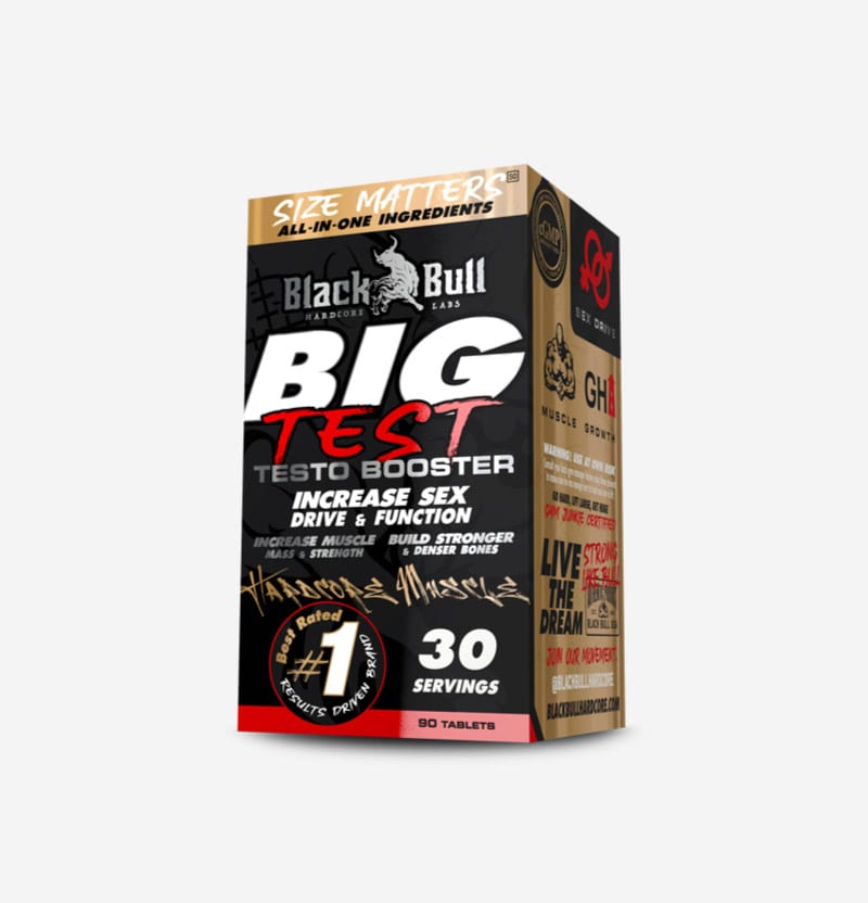 Black Bull BIG TEST - 90 Capsules