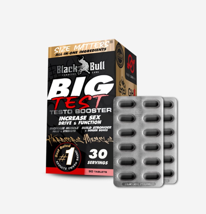 Black Bull BIG TEST - 90 Capsules