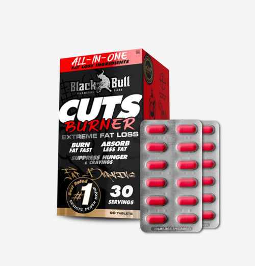 Black Bull CUTS BURNER - 90 Capsules