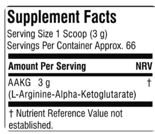 Basix AAKG – Evolve Nutrition