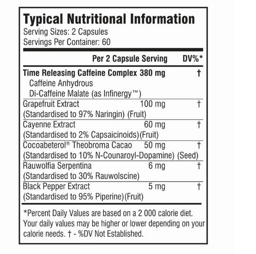 Barbarian Nutrition THERMO AXE 2.0 - 120caps