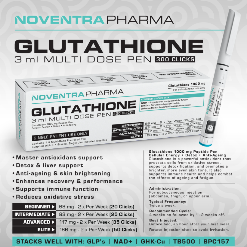 Noventra Pharma GLUTATHIONE 1000MG PEN
