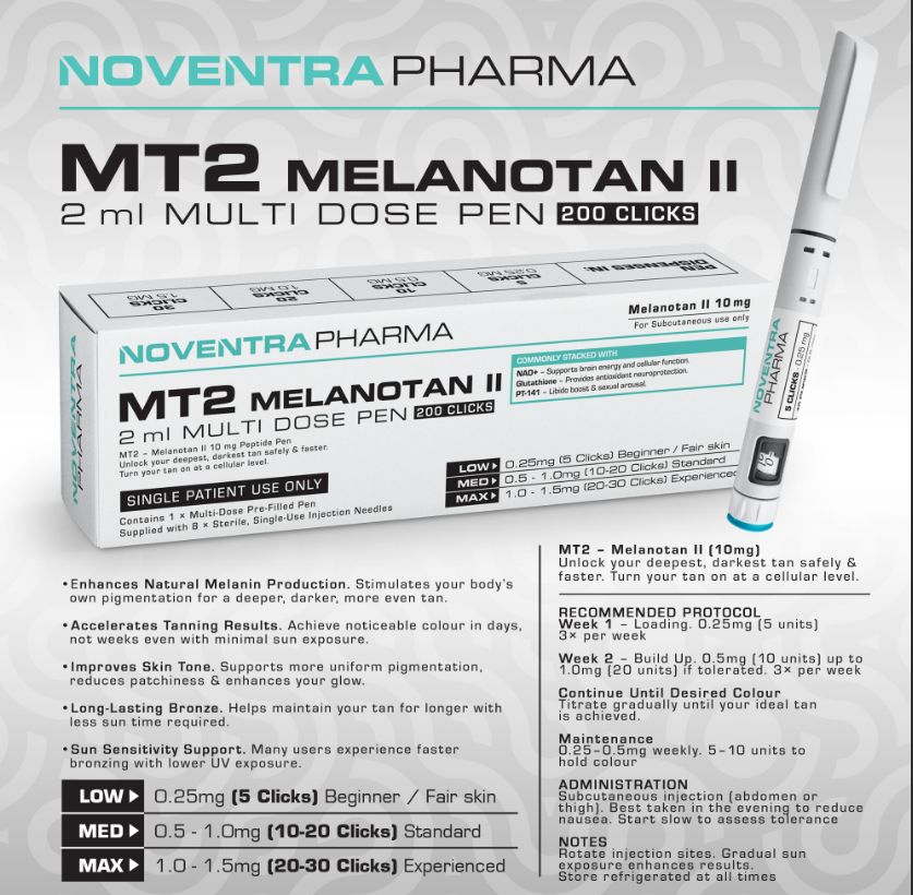 Noventra Pharma MELANOTAN II 10MG PEN