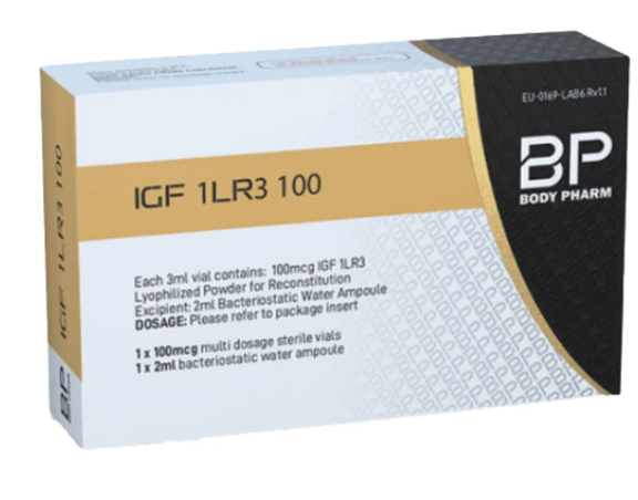BodyPharma IGF-1 LR3 – 100mcg Vial
