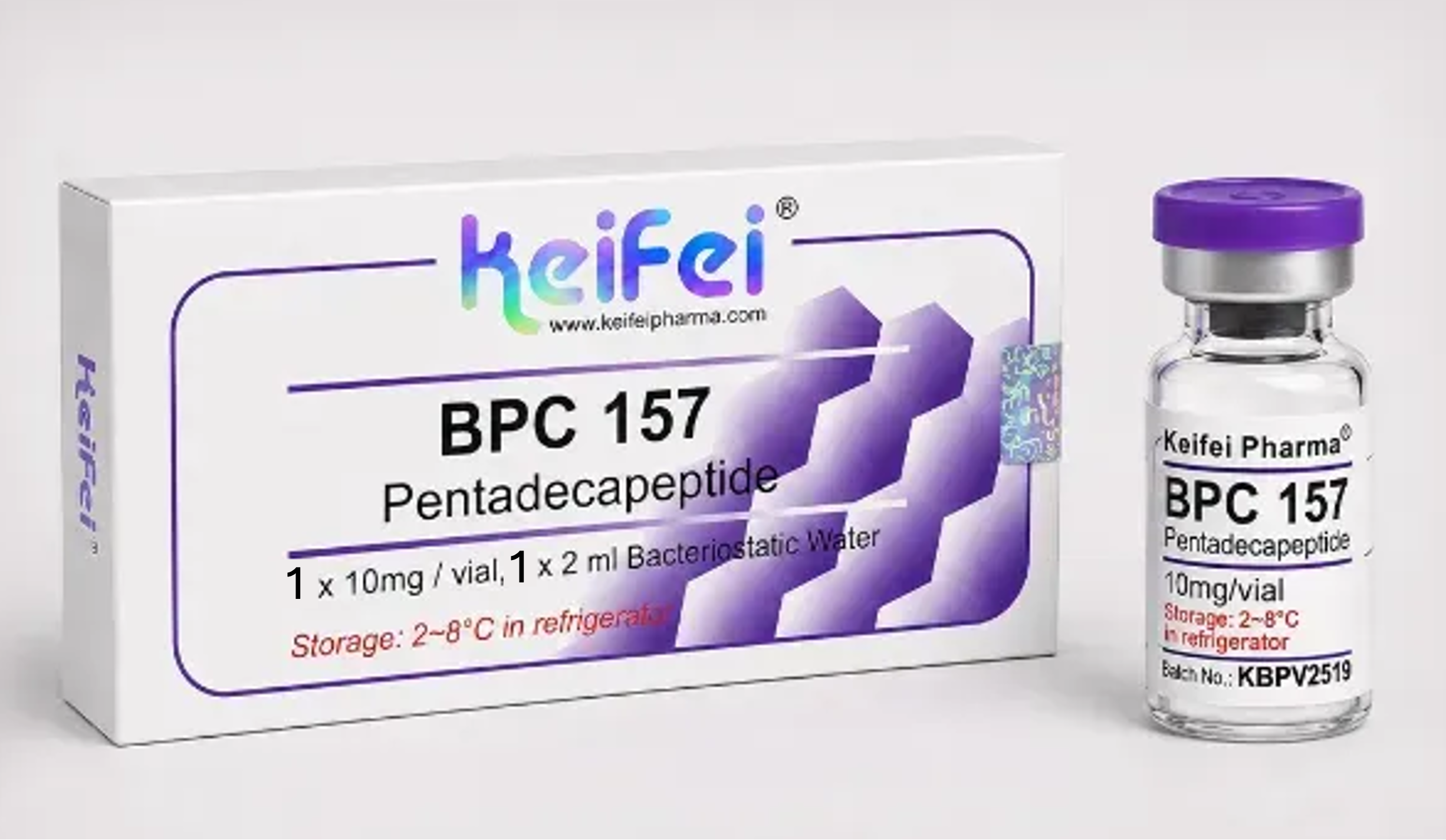 Keifei BPC 157 - 10mg 1 Vial