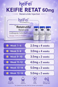 Keifei Retatrutide 3x Vials Self Mix