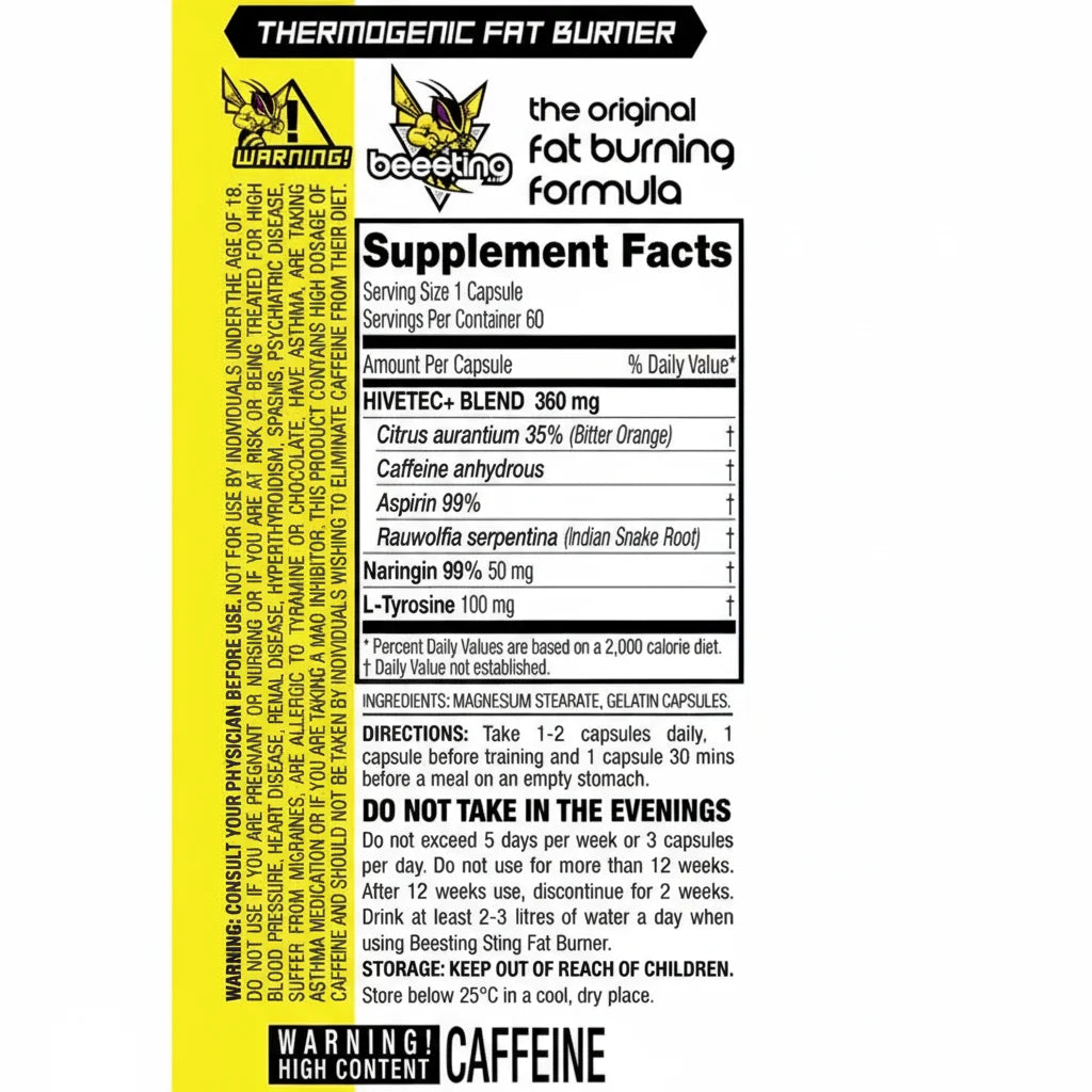 Bee-Sting Fat Burner