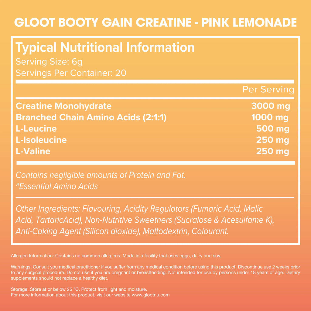 Booty Gain Creatine